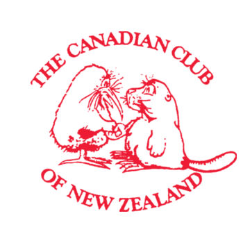 Can Club - Red Logo - Mens Staple V Neck Tee Design