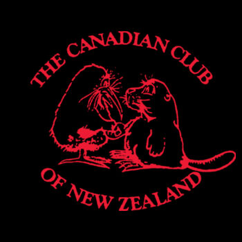 Can Club - Red Logo - Womens Stencil Hood Design