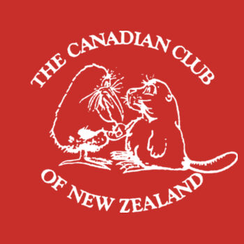 Can Club - White Logo - Womens Maple Tee Design