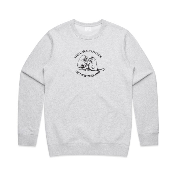 Can Club - Black Logo - Mens Premium Crew Thumbnail