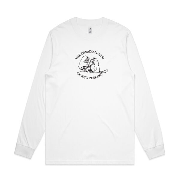 Can Club - Black Logo - Mens General Long Sleeve Tee Thumbnail