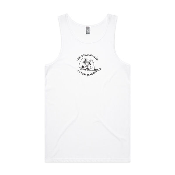 Can Club - Black Logo - Mens Lowdown Singlet Thumbnail