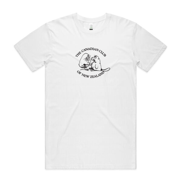 Can Club - Black Logo - Mens Staple Organic Tee Thumbnail