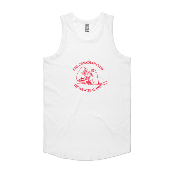 Can Club - Red Logo - Mens Authentic Singlet Thumbnail
