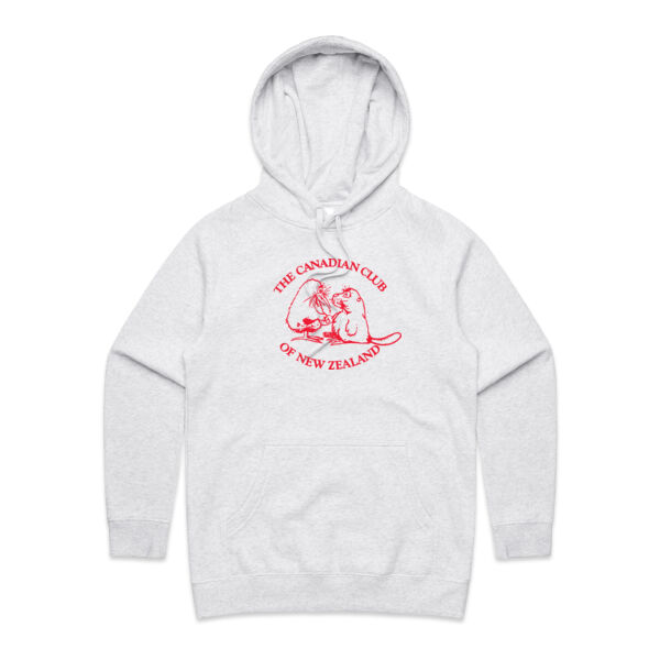 Can Club - Red Logo - Womens Supply Hood Thumbnail