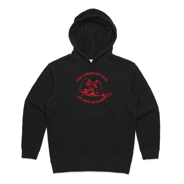 Can Club - Red Logo - Womens Premium Hood Thumbnail