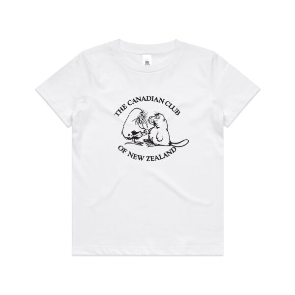 Can Club - Black Logo - Kids Youth T shirt Thumbnail